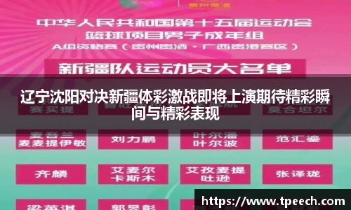 辽宁沈阳对决新疆体彩激战即将上演期待精彩瞬间与精彩表现